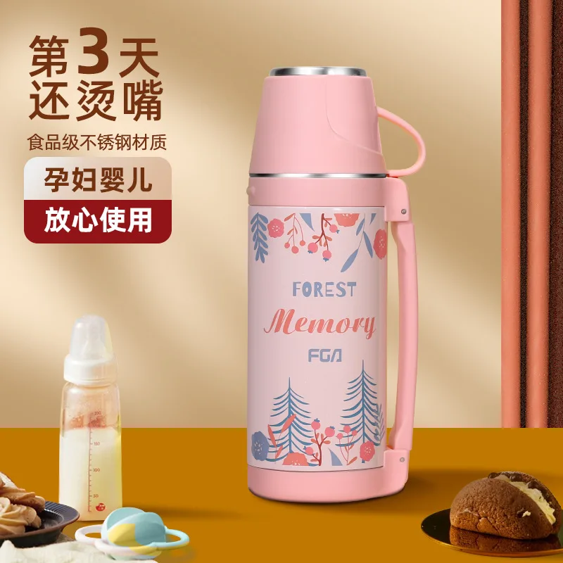 

Baby Thermos Bottle Fuguang Insulated Cup Female Outdoor Lovely Children's Large Capacity Water Portable 316 Stainless Steel