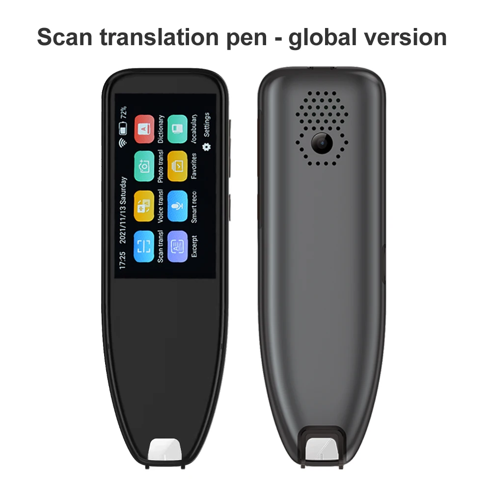 2022 Smart Voice Scan Translator Pen Multifunction Offline Translation Real Time 113 languages Translator Business Travel Abroad enlarge