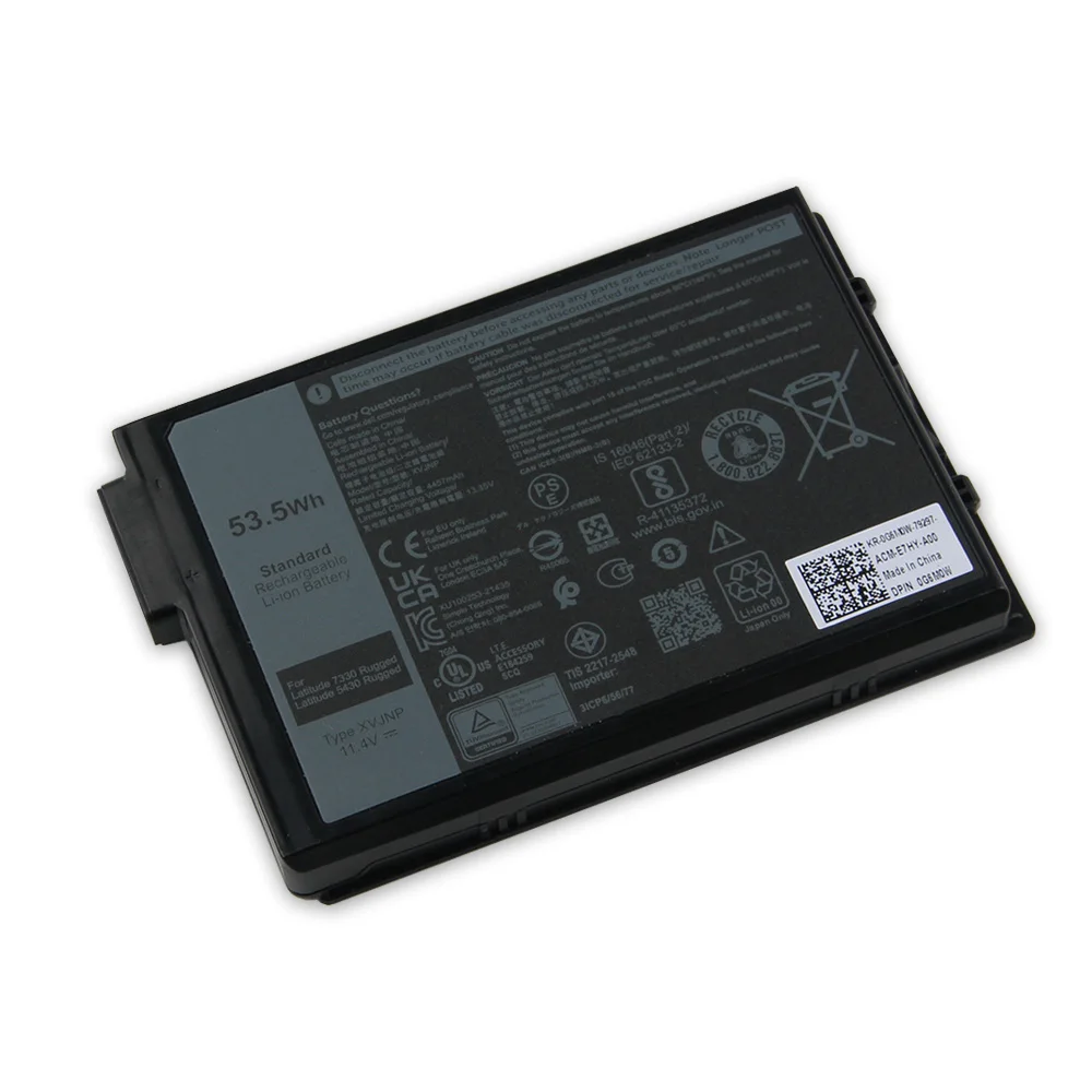 Аккумулятор XVJNP для Dell Latitude 7330 Rugged Latitude 5430 6JRCP (art.: 3920db9983606) - 3920db9983606