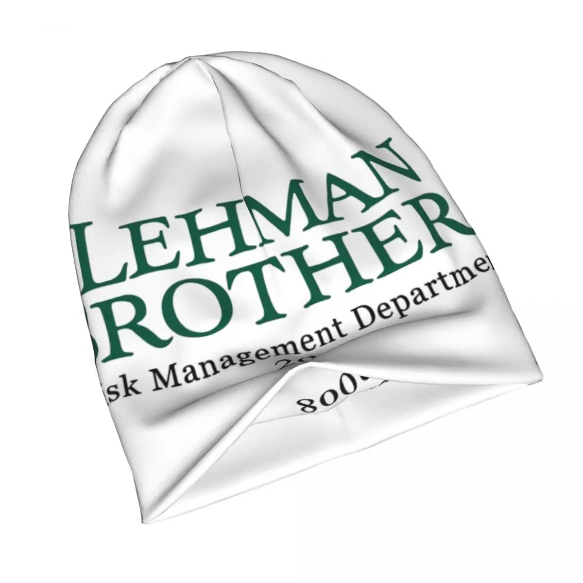 Lehman Brothers Отдел управления рисками 2008 облегающая шапка унисекс зимний головной