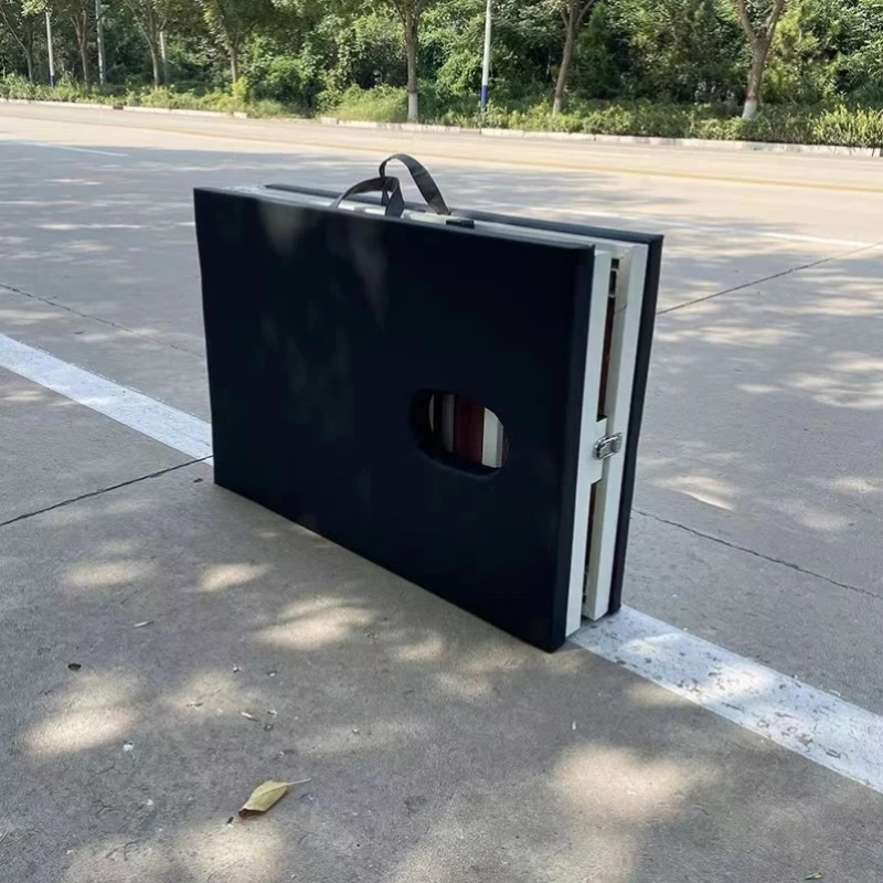 Складная Массажная кровать для лица портативный металлический домашний