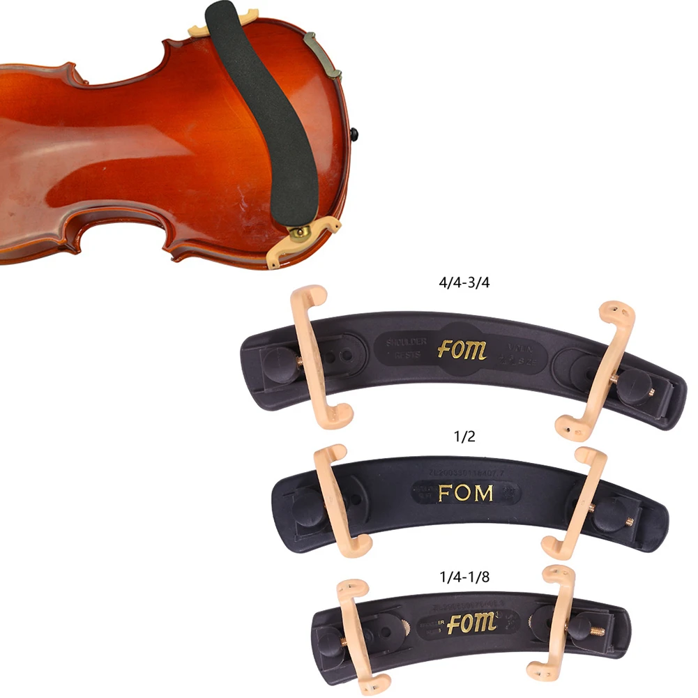 

Violin Shoulder Rest Padded Adjustable Support For 1/8 1/4 3/4 4/4 Violins Parts Professionals Violin Shoulder Rest Provides