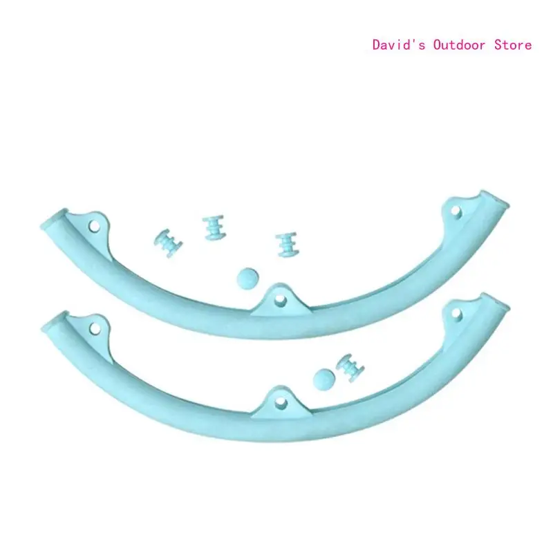 Ракетка для бадминтона передняя рамка силиконовый чехол защитный изогнутый