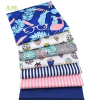 chainhoprinted twill cotton fabricpatchwork clothdiy sewing quilting materialcartoon series7 designs3 sizescc087