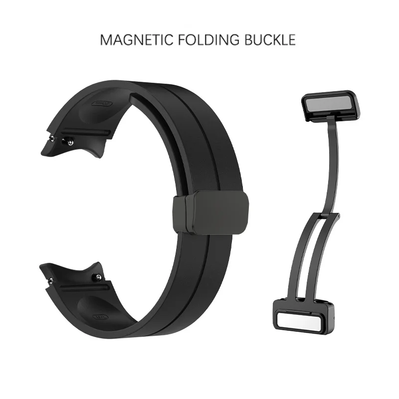 No Gaps Band For Samsung Galaxy Watch 5 4 44mm 40mm classic 46mm 42mm Sport Silicone belt Bracelet Galaxy Watch 5pro 45mm strap