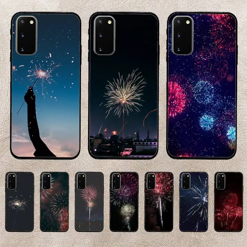 

Fireworks Phone Case For Huawei Honor V30 50 60 70 Pro 9lite 9xpro Cover Coque Funda