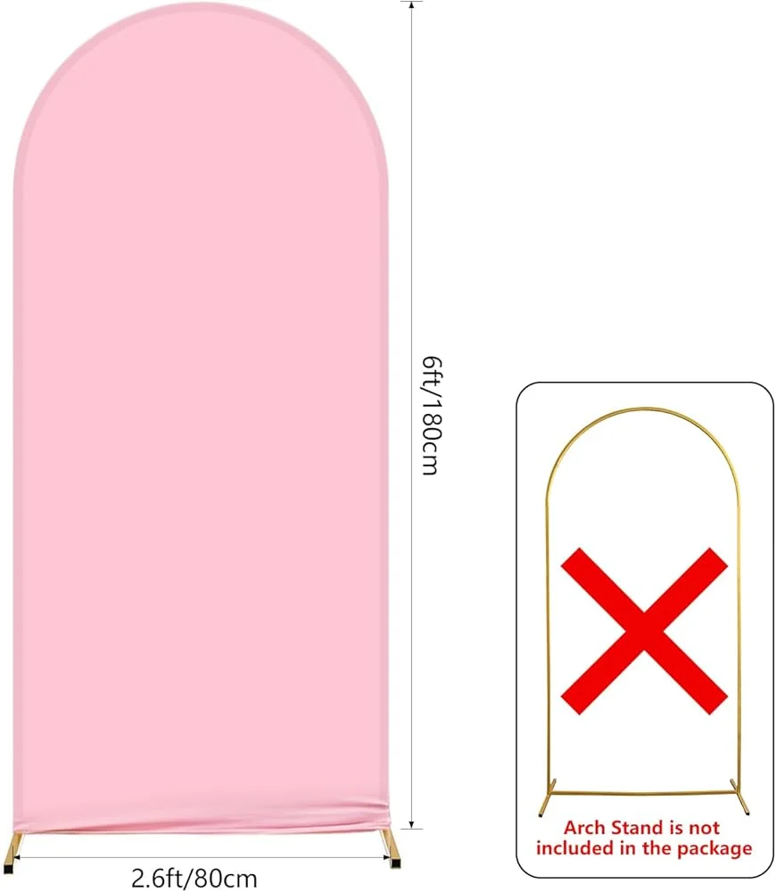 Фон для стежки и анге чехол арки ярко-розовый детский день рождения украшение