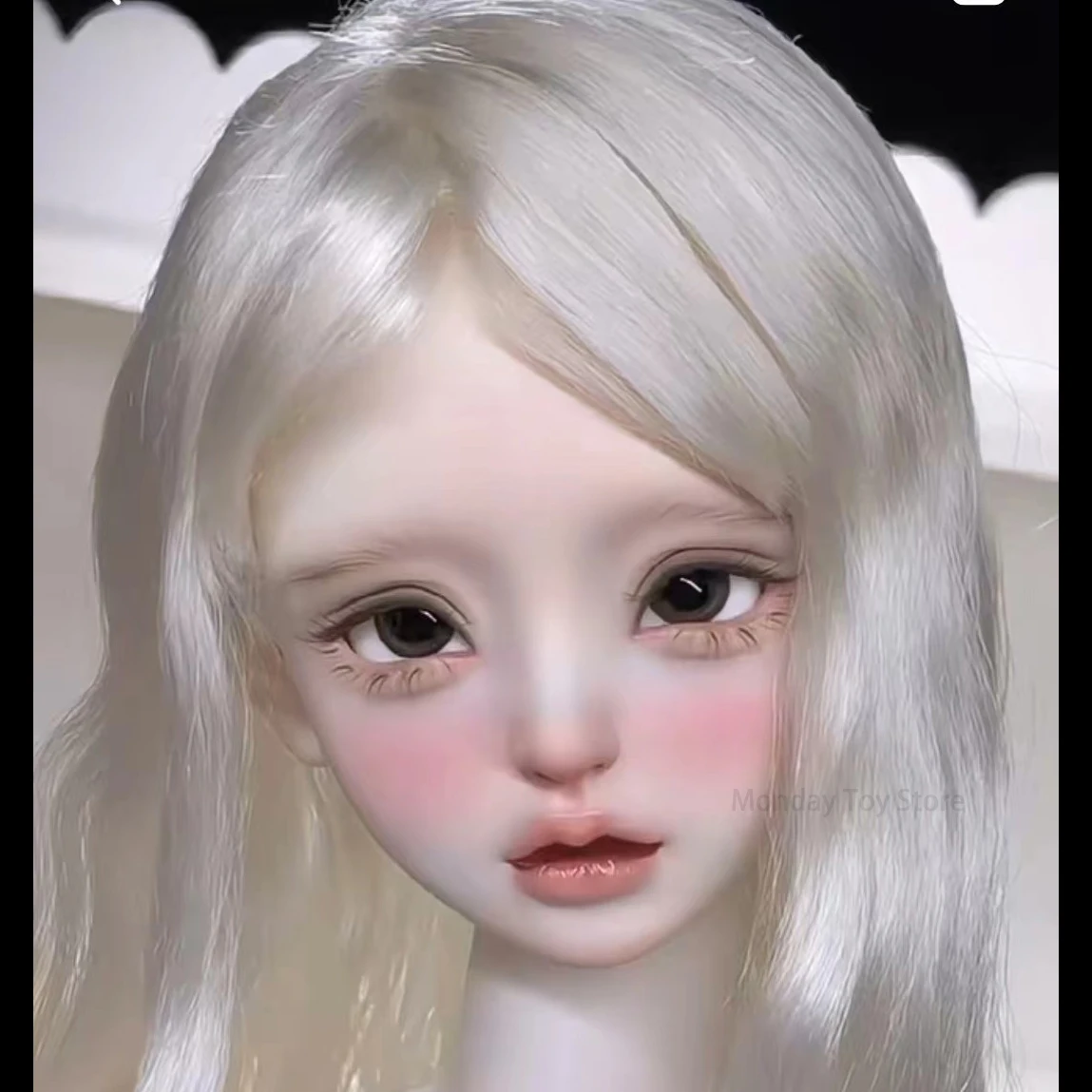 Кукла BJD 14, голова без макияжа, из смолы, аксессуары для кукол, милые подарки для женщин, коллекционные куклы, подарки (art.: 3920da33e41b6) - 3920da33e41b6