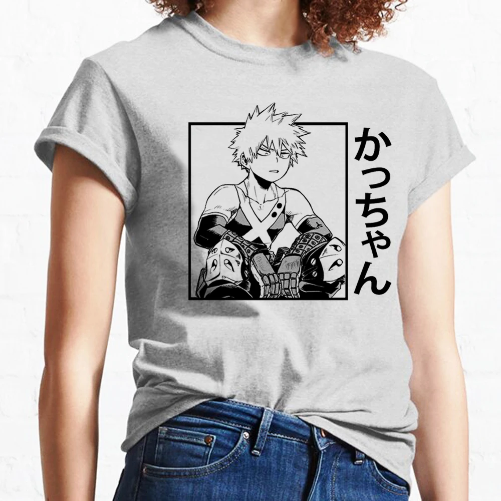 

Футболка Bakugo, женская дизайнерская футболка, женская одежда