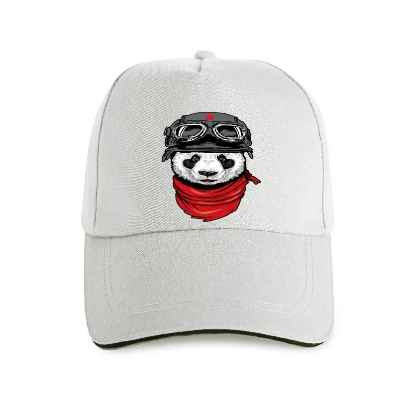 

Cute Panda Baseball cap rider motorcycle