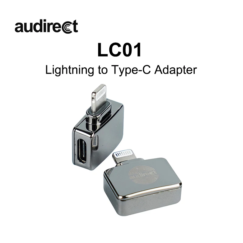 Адаптер Audirect LC01 Lightning на Type-C для iPhone с лучом 3s |