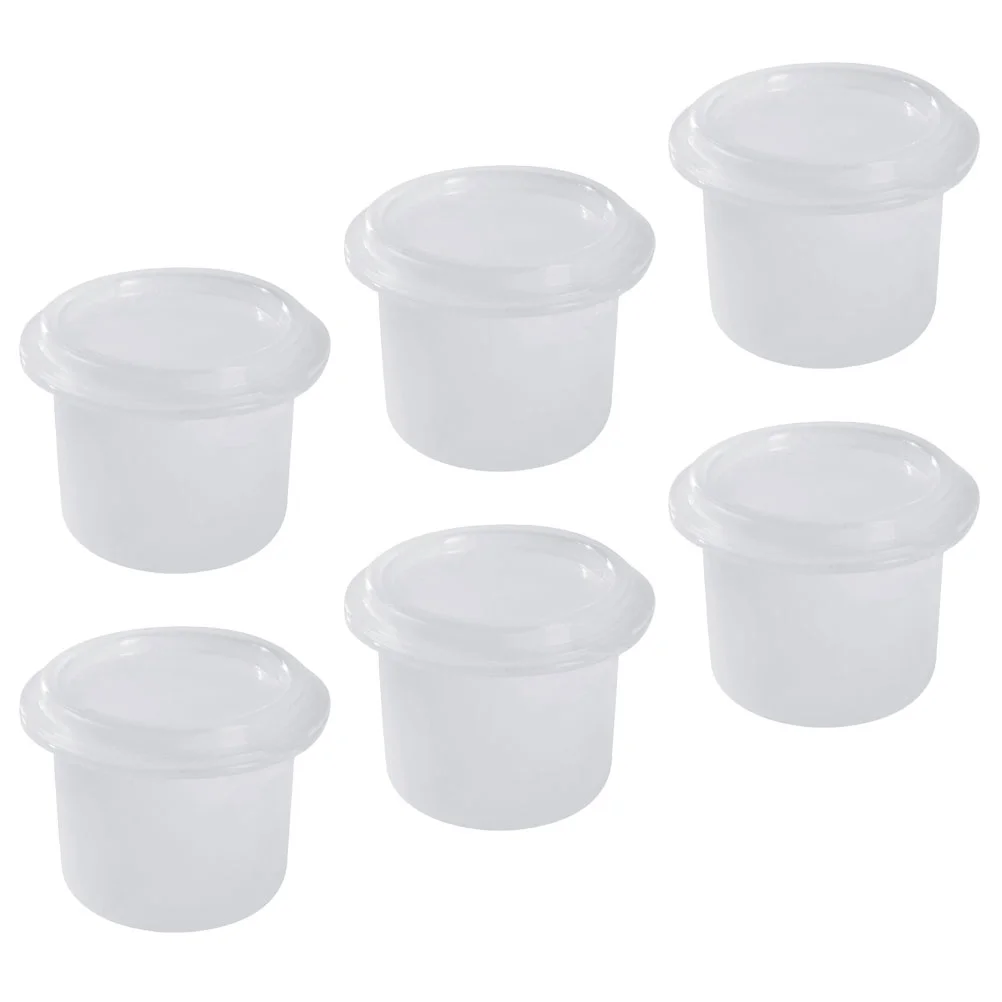 

6pcs Practical Containers Small Ice Cube Plastic Molds Ice Mold For Freezer