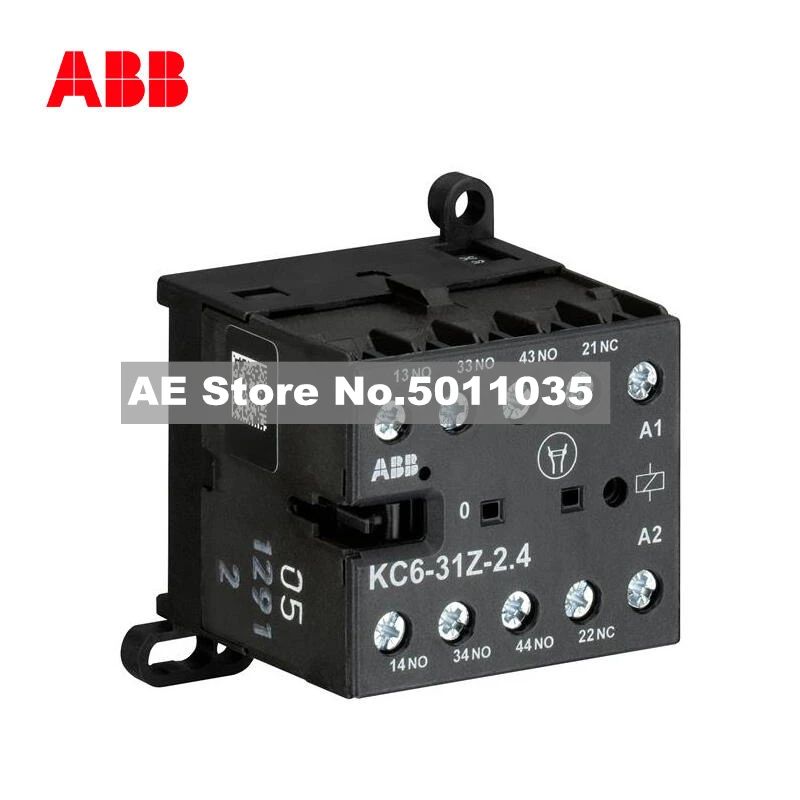 

82202763 ABB DC coil intermediate relay; KC6-31Z*24V DC