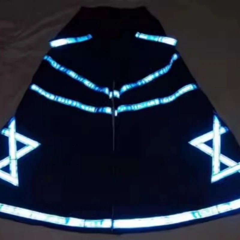 Брюки для танцев Melbourne Shuffle с гексаграммным узором брюки-клеш светоотражающие