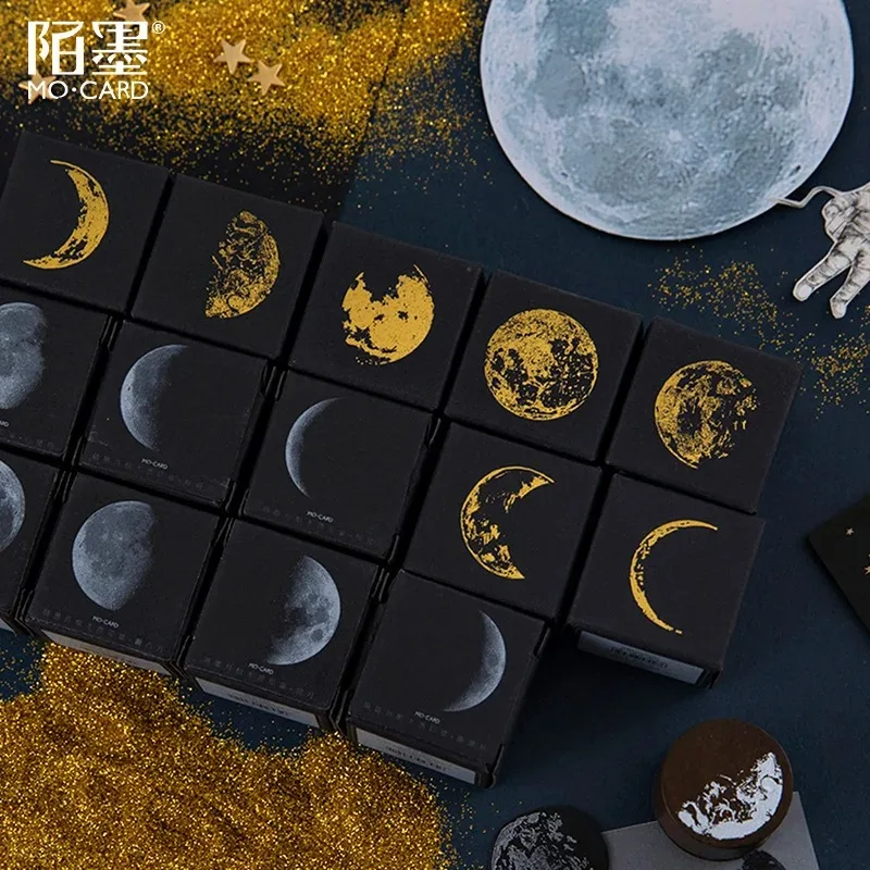 Фотобумага с деревянным уплотнением в виде Луны