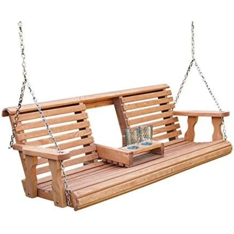 Сверхмощные 800 фунтов обработанные Подвесные качели для крыльца со стандартным