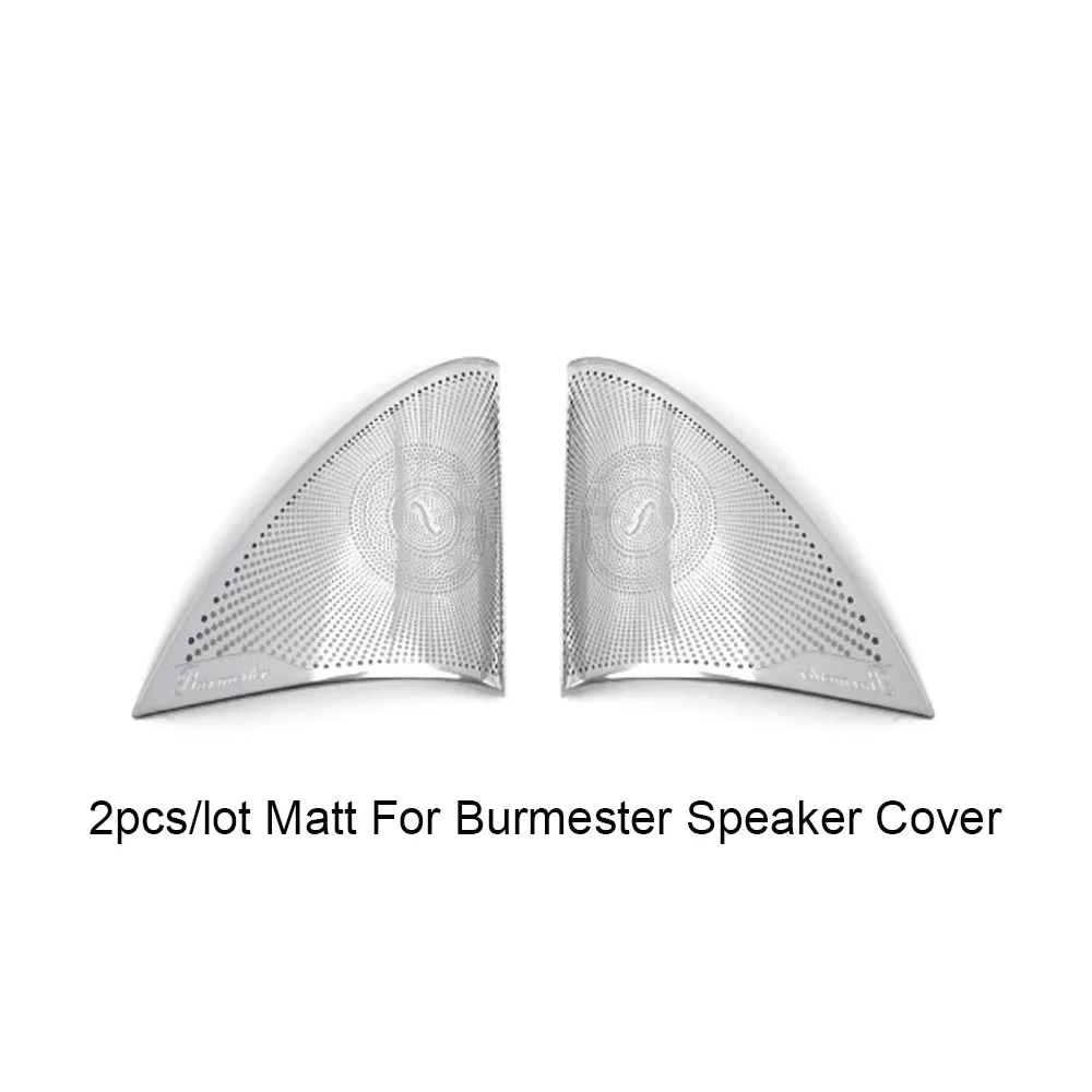 

2 Шт., Матовая Серебряная Крышка Аудиодинамика Для Burováзат E Class W212 W213 AMG Mercedes Brabus 2016-2022