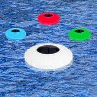 led solar outdoor swimming pool lights waterproof inflatable 16 colors 4 modes remote rgb floating light garden decor lawn lamps