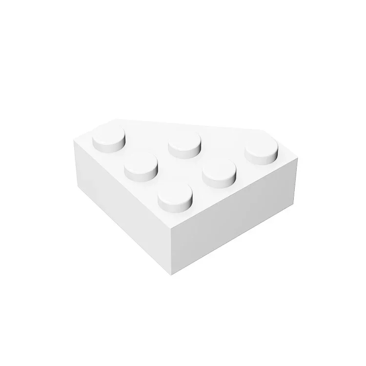 WeBrick 10 шт. детали MOC 30505 Клин 3x3 угловые грани совместимые сборы конструктора