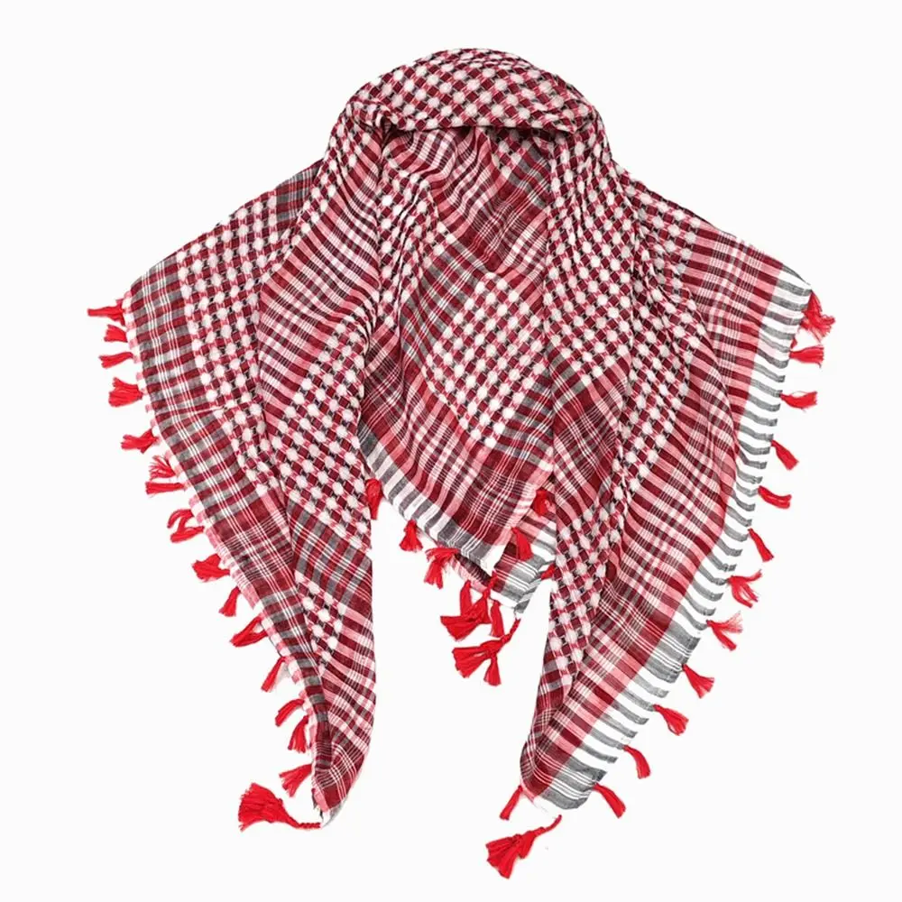 Новый большой арабский головной платок Shemagh с кисточками костюм шарф пустыни