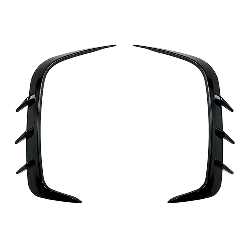 1 пара задний бампер спойлер крышка на вентиляционное отверстие боковая утка для