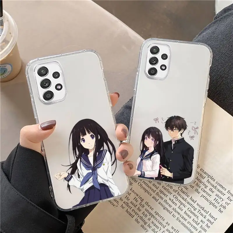 Прозрачный чехол для телефона с аниме hyouka Huawei P20 P30 P40 honor mate 8X 9X 10i Pro Lite | Мобильные