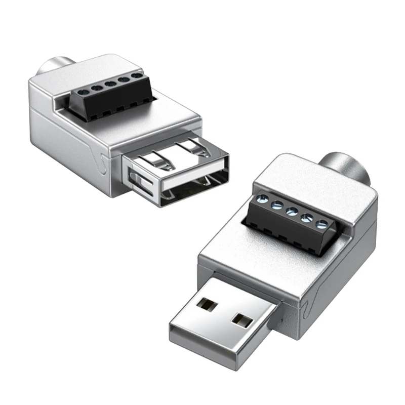 Адаптер клеммной колодки USB Модуль разъема USB 2.0 «папа» Винт без ...
