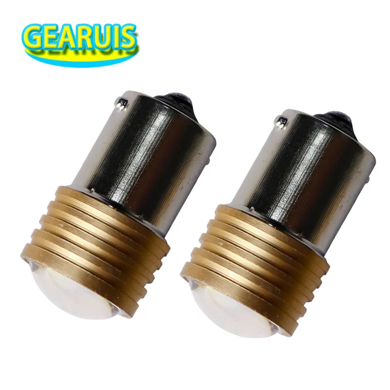 10X 1156 BA15S BAU15S 9 smd 3030 LED 160MA 1157 BAY15D Золотой корпус Указатель поворота Тормозные