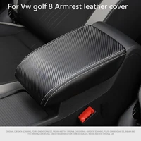 for vw volkswagen golf 8 mk8 20 22 armrest leather cover car accessories interior car accessory automobiles parts
