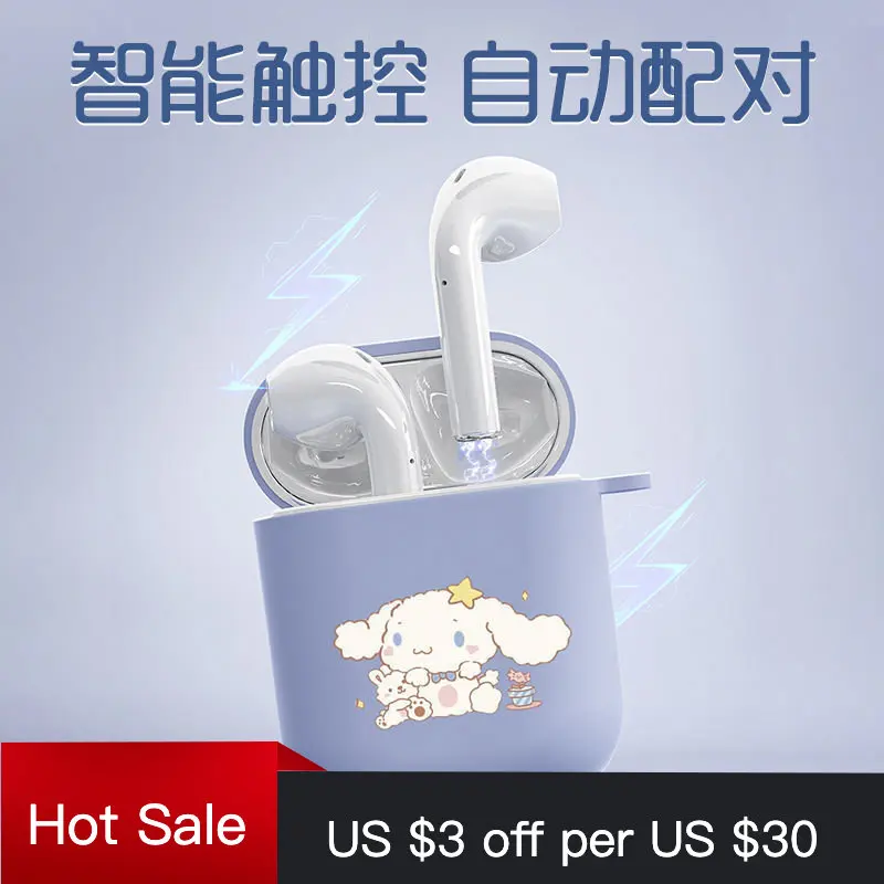 

Doraemon Wireless Bluetooth earphones Headset Binaural Mini High Sound Quality Vivo Oppo Huawei Apple Special girls and boy cute