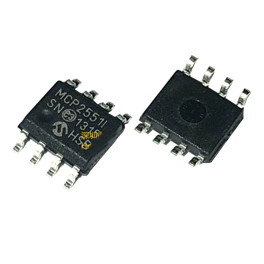 

10 шт./лот MCP2551-I-SN 2551e/SN MCP2551-E / SN SOP8 трансиверы, новая Оригинальная фотография