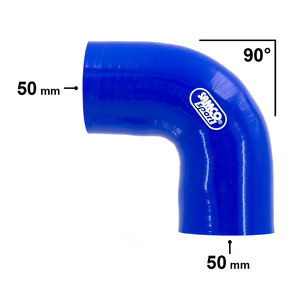 

Силиконовый шланг 90 градусов 50-50 63-76 76-102 мм