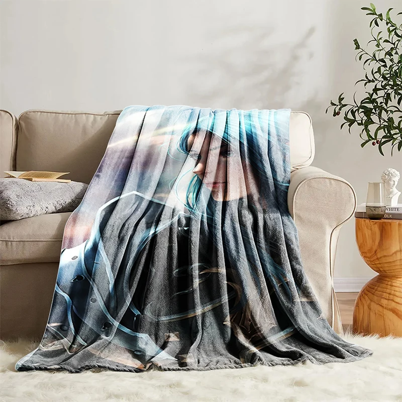 

Couch Throw Blanket for Bed Female Elf Decorative Sofa Blankets Boho Home Decor Bedroom Decoration Bedspread the Fluffy Soft Nap