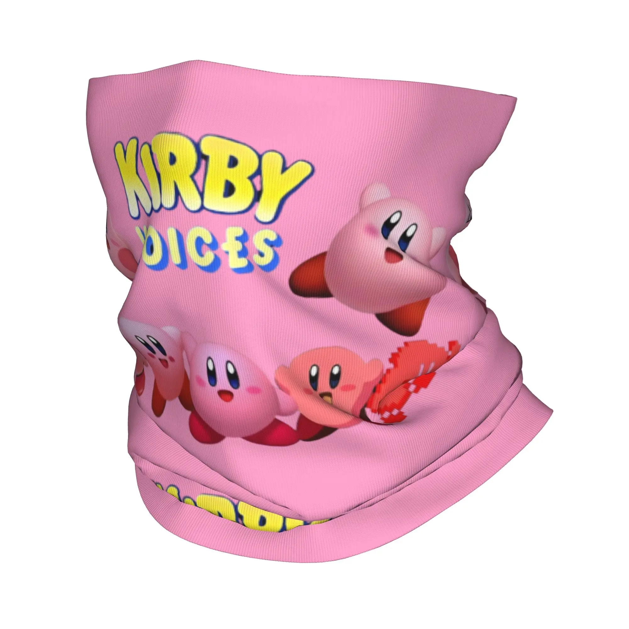 Фото Многофункциональный шарф-бандана Custom K-Kirbys для мужчин и женщин: защита от УФ-лучей, зимний, классический, с персонажами мультфильмов, для езды на велосипеде №1