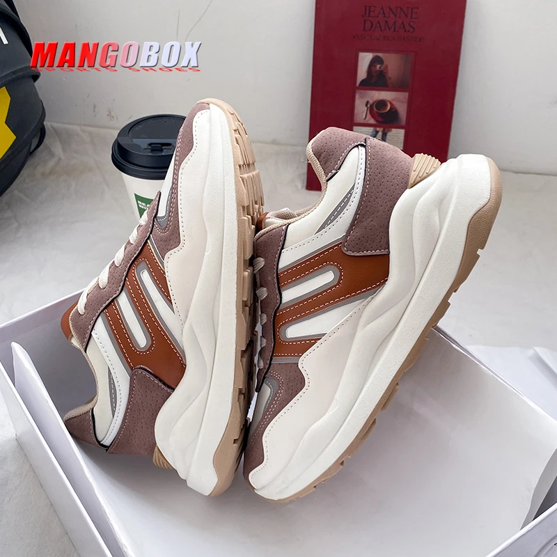 

Running Shoes For Women Black Ladies Athletic Shoes Thick Soled Jogging Shoes For Womens Height Increase Women Gym Shoes