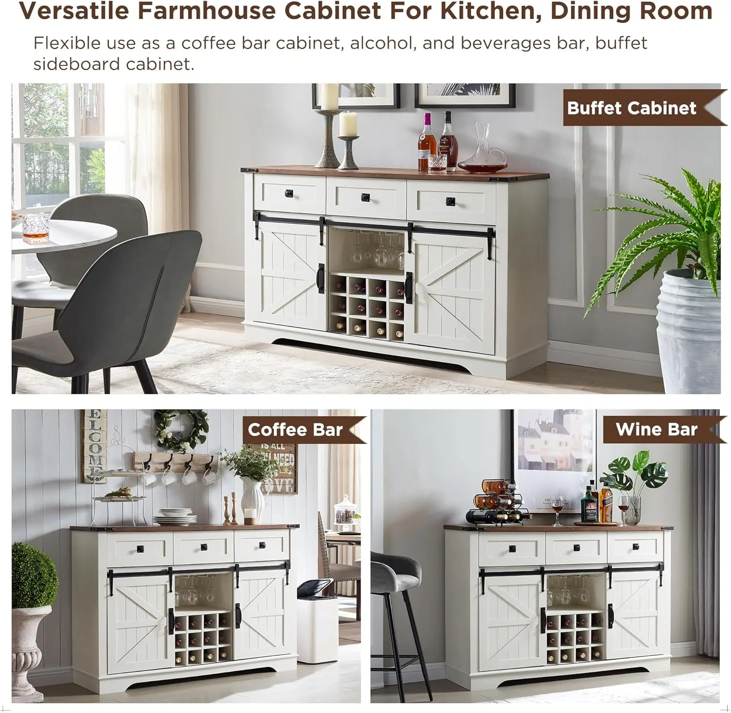 Сельский дом винный бар шкаф раздвижная дверь сарая 54 кухонный для кофе-бара