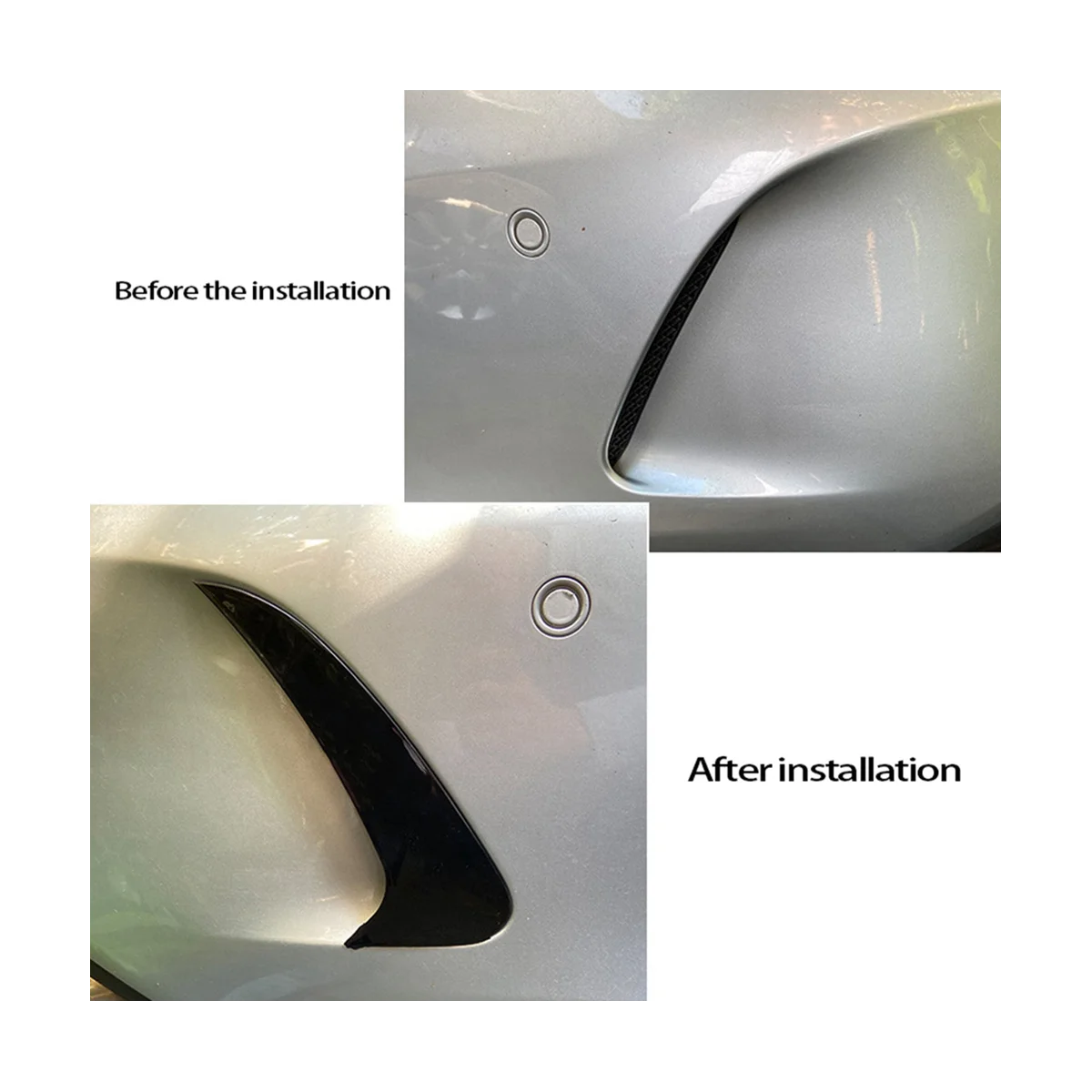 Сплиттер заднего бампера ярко-черного цвета спойлер отделка для класса W218 CLS250