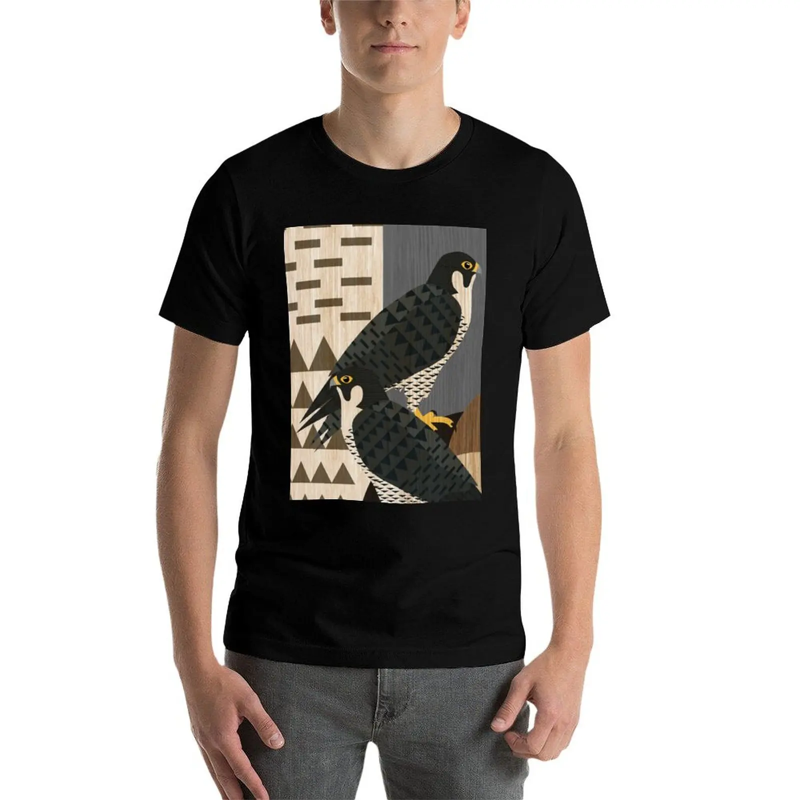 ПЕРЕГРИННАЯ ФАЛКОН. ПАРА. Футболка FALCONRY забавные подарки милые топы рубашки для