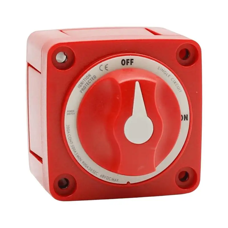 

Автоматический отключающий выключатель аккумулятора, отключающий выключатель аккумулятора RV 12-24 В, отключающий изолятор аккумулятора, морской выключатель питания, батарея