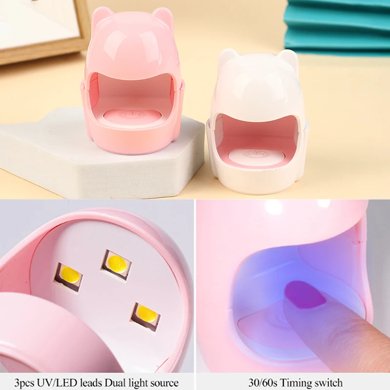 

Маникюрная лампа для сушки гель-лака в форме яйца, 6 Вт