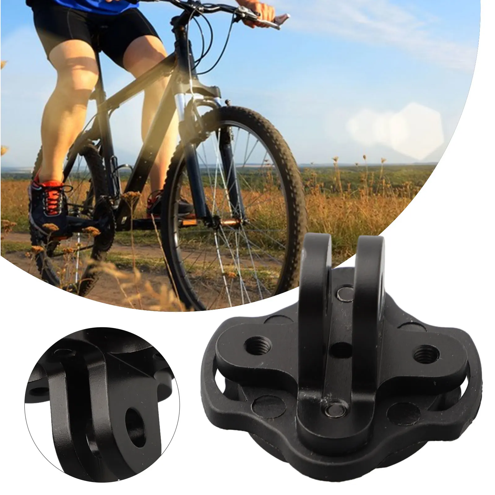 1 шт. крепление для велосипедной вспышки из алюминиевого сплава фары Garmin Varia HL500