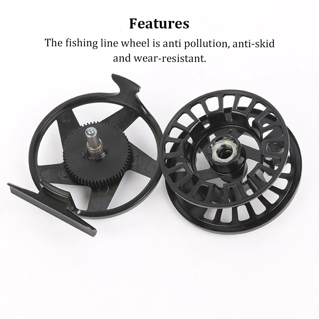 

Fishing Line Wheel Fly Fish Wheels CNC Machined High Hardness Stable Spool Multi-disc Wear-resistant Bobbin with Outdoor