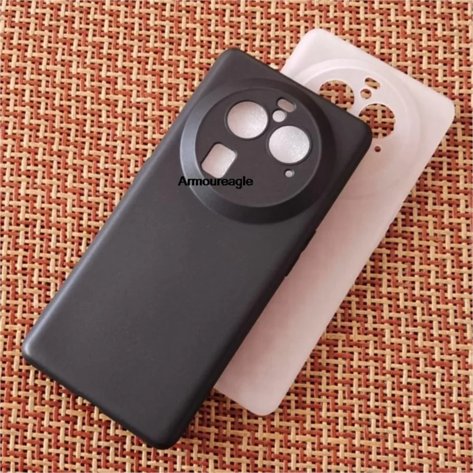 Матовый чехол из ТПУ для oppo find x6 pro черный белый цвет мягкий противоударный