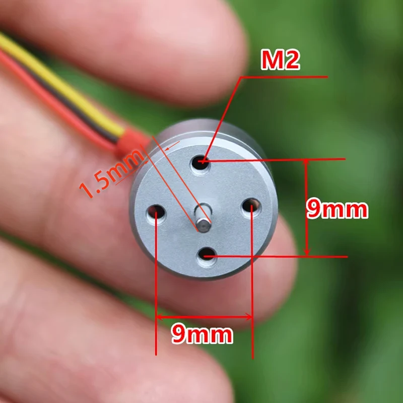 DIY Мини FPV домашний Дрон 1104 бесщеточный двигатель 1-2S 4300KV для радиоуправляемого