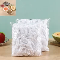 disposable food fresh cover plastic storage saran wrap elastic plates hats for package storage kitchen utensils for organization