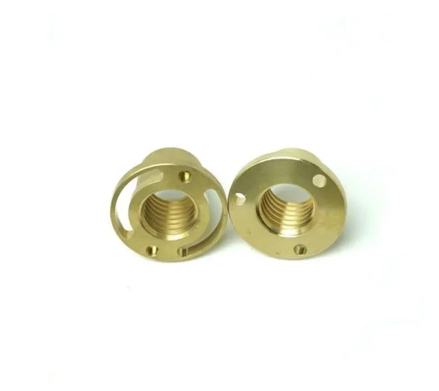 Фрезерный станок Y Axis винт медь гайка втулка Вертикальный фрезерный инструмент