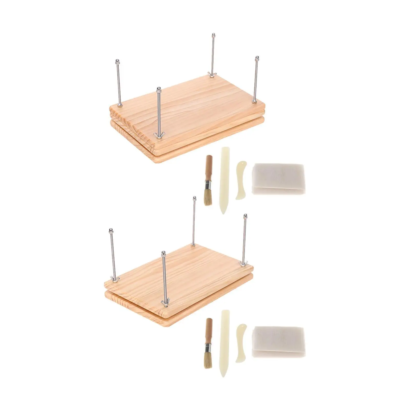 Деревянные инструменты для прессования книг многофункциональные легкие