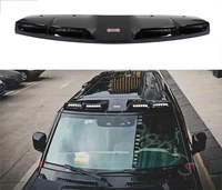 GLOSS BLACK ROOF TOP LIGHT BAR with LED DRL for LAND ROVER DEFENDER 90 2020+