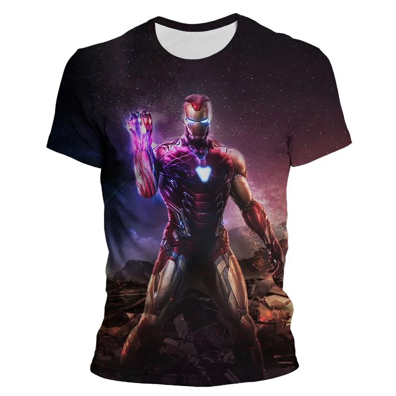 Футболка Мужская/женская с 3D-принтом из фильма мстители