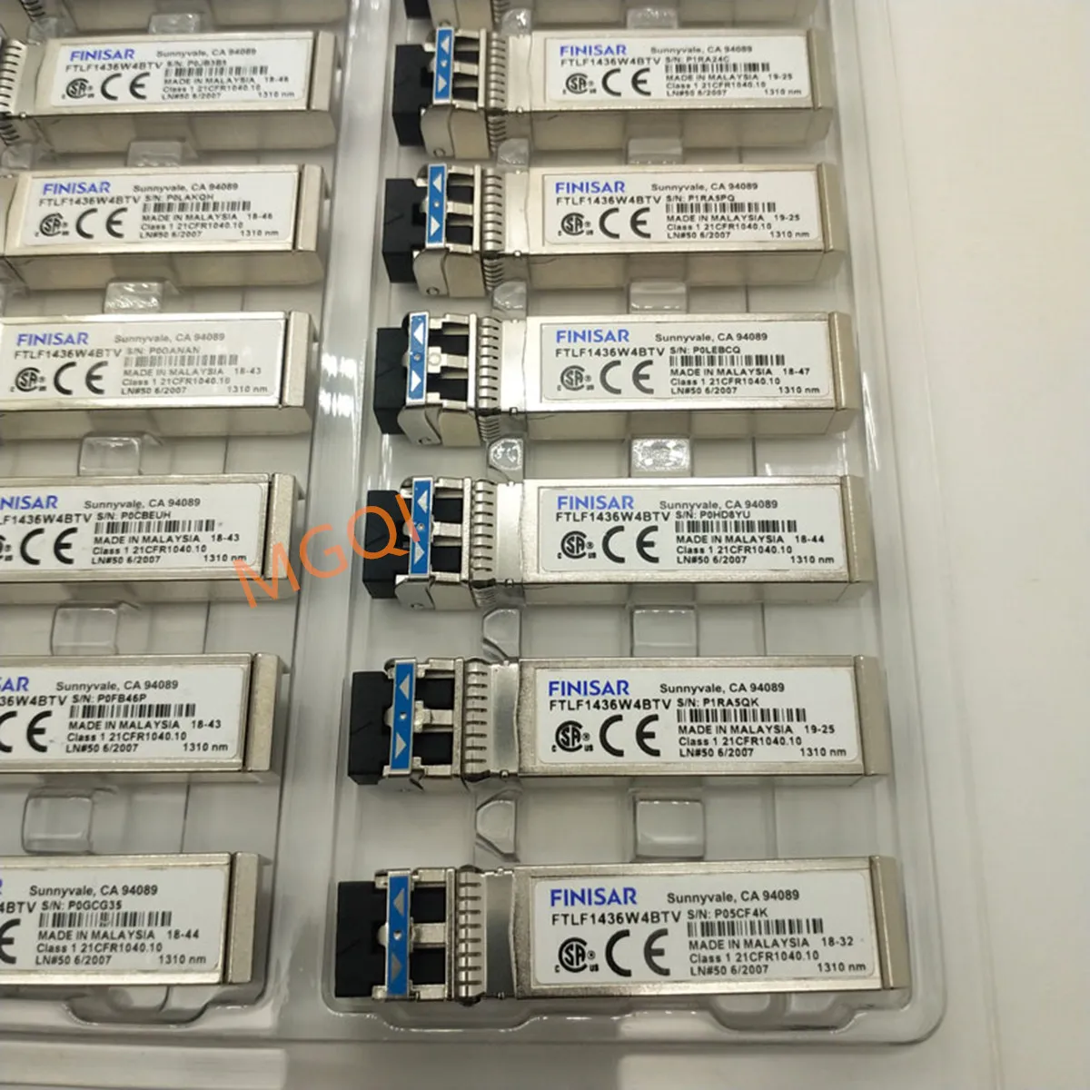 finisar fiber module SFP 25gb LR 10KM/FTLF1436W4BTV/-40°C to 85°C 25g Single-mode optical transceiver